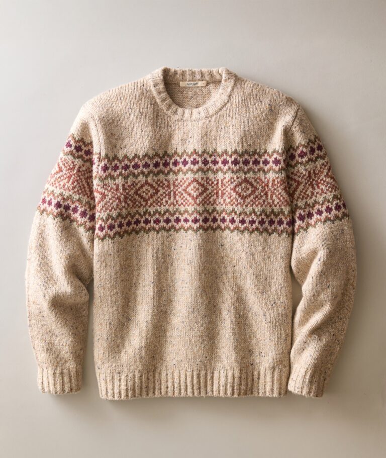 Donegal Fair Isle Sweater