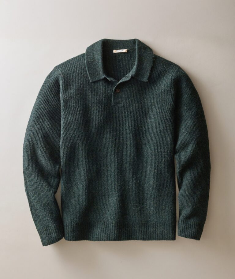 Coastal Merino Sweater Polo