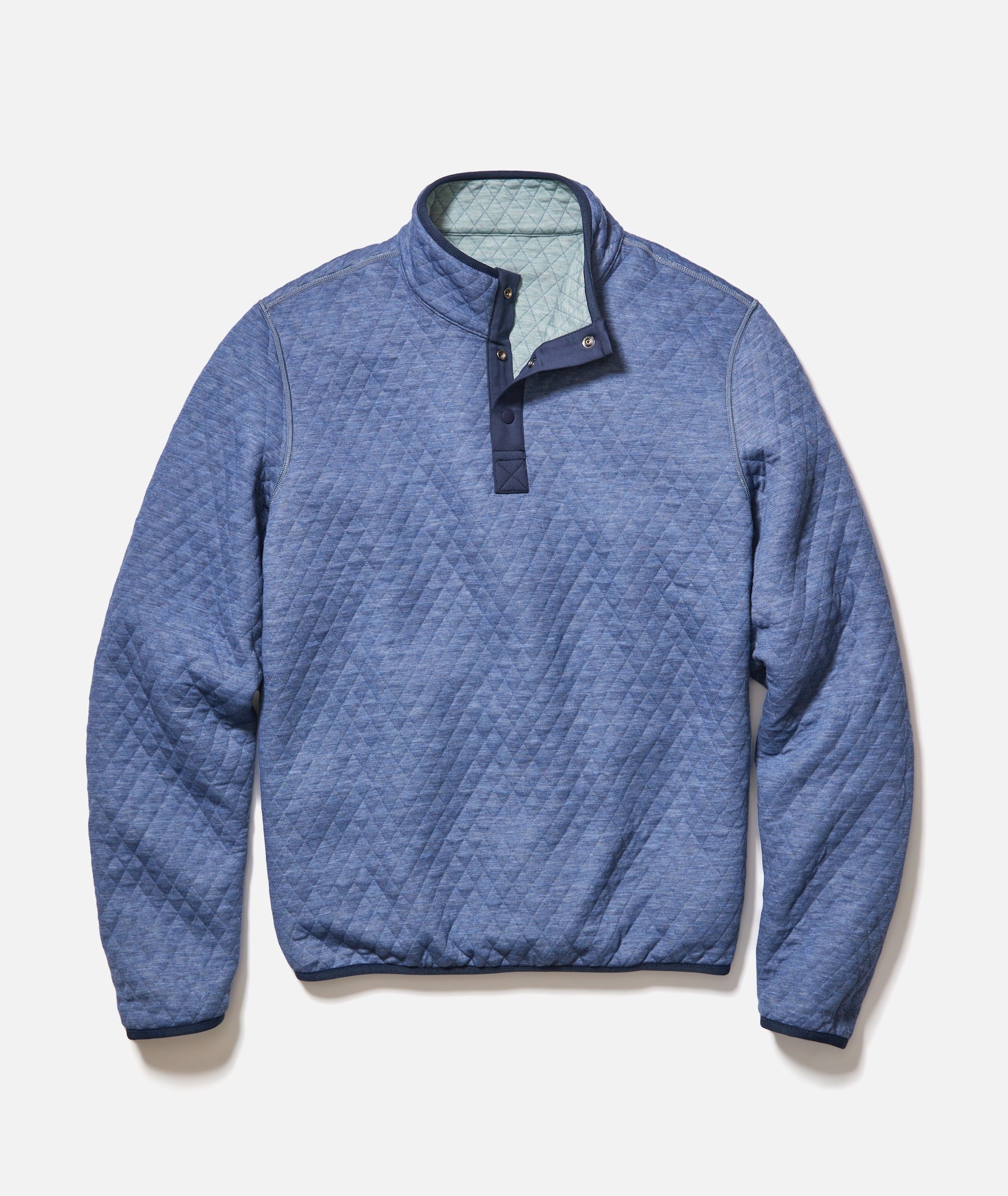 Men's Corbet Quilted Reversible Pullover