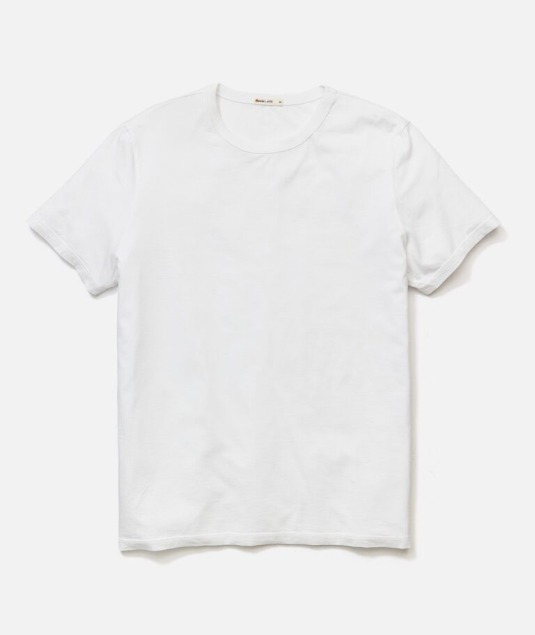 Men's Signature Crew in White