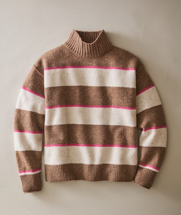 Coastal Merino Turtleneck Sweater